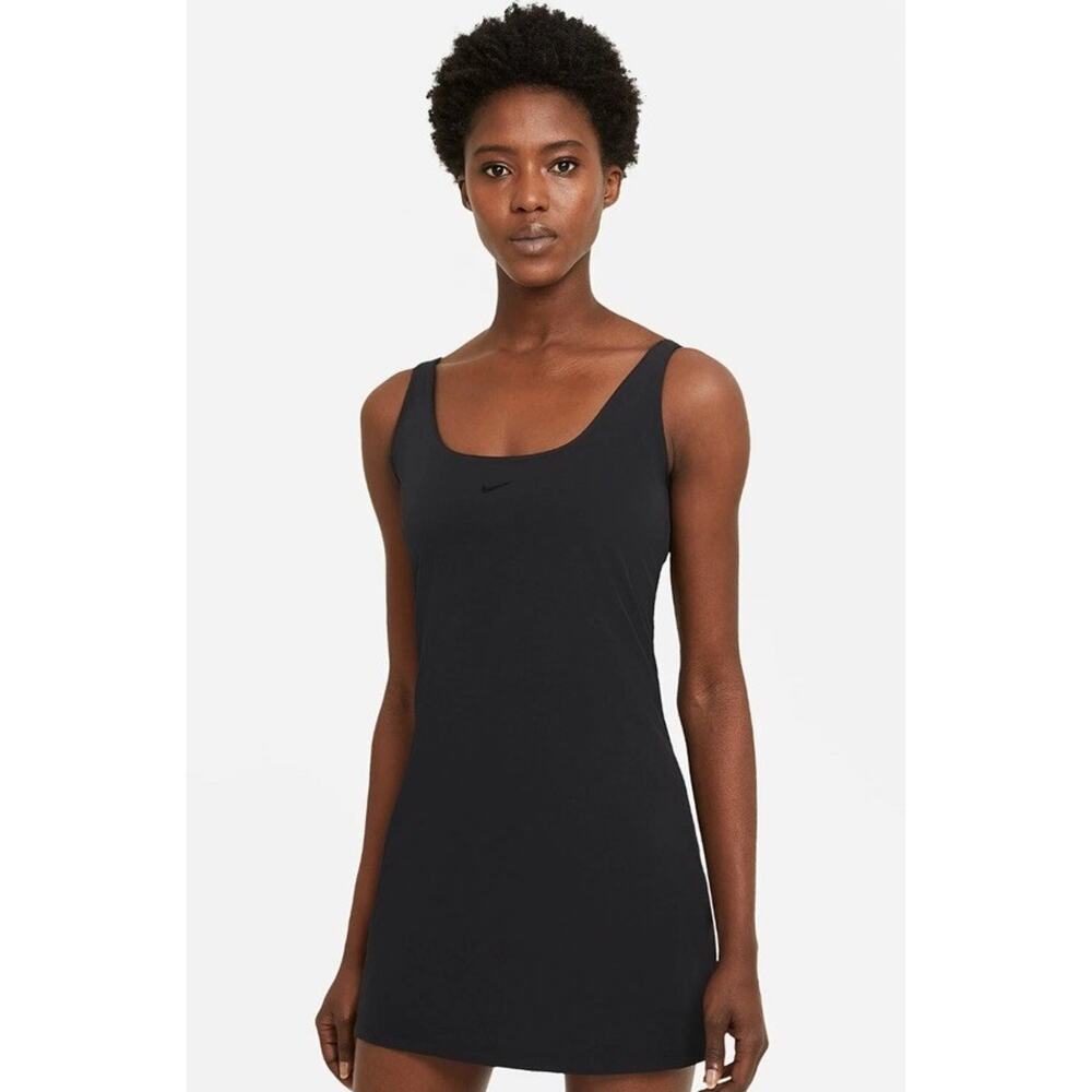 Nike Bliss Luxe Women's Training Dress Size 2XL Black DA0155-010 - Picture 2 of 8
